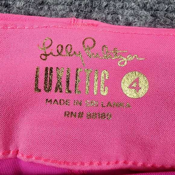 Lilly Pulitzer Luxletic 4 Pink Skort Athletic‎ Skirt Golf Pickleball Shorts - Picture 6 of 10